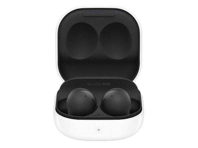 Samsung Galaxy Buds2 - Auriculares inalámbricos con micro - en oreja - Bluetooth - cancelación de sonido activo - negro - para Galaxy A72 5G, S21, S21 5G, S21+ 5G, S22, Watch4, Z Flip3 5G, Z Flip4, Z Fold3 5G, Z Fold4