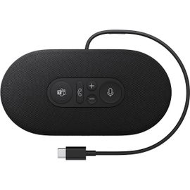 Microsoft Modern USB-C Speaker - Altavoz manos libres - cableado - USB-C - negro mate - Certificado para Equipos de Microsoft Microsoft Modern USB-C Speaker - Altavoz manos libres - cableado - USB-C - negro mate - Certificado para Equipos de Microsoft