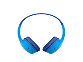 Belkin SoundForm Mini - Auriculares con diadema con micro - en oreja - Bluetooth - inalámbrico - conector de 3,5 mm - azul