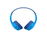 Belkin SoundForm Mini - Auriculares con diadema con micro - en oreja - Bluetooth - inalámbrico - conector de 3,5 mm - azul