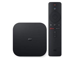Xiaomi Mi Box S Android TV con Google Assistant Reproductor multimedia de transmisión remota - Chromecast incorporado - 4K HDR - Wi-Fi - 8 GB - Negro