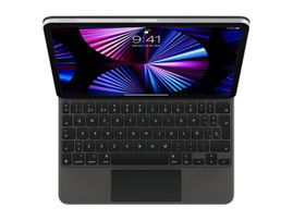 Apple Magic Keyboard - Caja de teclado y folio - con panel táctil - retroiluminación - Apple Smart connector - QWERTY - español - para 10.9-inch iPad Air (4th and 5th generation); 11-inch iPad Pro (1st generation, 2nd generation, 3rd generation and 4