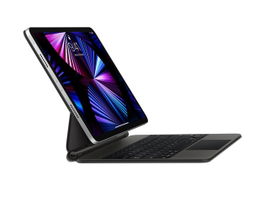Apple Magic Keyboard - Caja de teclado y folio - con panel táctil - retroiluminación - Apple Smart connector - QWERTY - español - para 10.9-inch iPad Air (4th and 5th generation); 11-inch iPad Pro (1st generation, 2nd generation, 3rd generation and 4