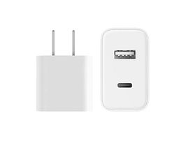Xiaomi - Adaptador de corriente - 33 vatios - 3 A - PD - 2 conectores de salida (USB, USB-C)