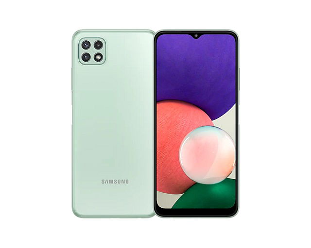 Samsung Galaxy A22 5G - 5G smartphone - SIM doble - RAM 4 GB / Memoria interna 128 GB - microSD slot - pantalla LCD - 6.6 Samsung Galaxy A22 5G - 5G smartphone - SIM doble - RAM 4 GB / Memoria interna 128 GB - microSD slot - pantalla LCD - 6.6