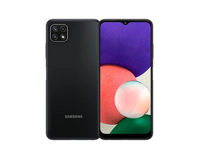 Samsung Galaxy A22 5G - 5G smartphone - SIM doble - RAM 4 GB / Memoria interna 128 GB - microSD slot - pantalla LCD - 6.6