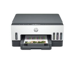 Impresora Smart Tank 720 AIO HP / Escáner / Copiadora - Chorro De Tinta - Wi-Fi / Bluetooth LE - Duplexador Automático - USB 2.0 De Alta Velocidad - Kit De Tintas Incluída