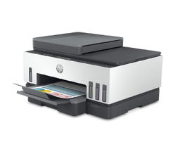 Impresora Smart Tank 750 AIO HP / Escáner / Copiadora - Chorro De Tinta - Wi-Fi / Bluetooth LE - Duplexador Automático - USB 2.0 De Alta Velocidad - Kit De Tintas Incluida