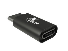 Xtech - USB adapter - USB Type C - Micro-USB Type B - Black - XTC-526