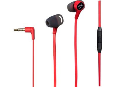 HyperX Cloud Earbuds - Auriculares internos con micro - en oreja - cableado - conector de 3,5 mm - negro, rojo - para Laptop 14, 15, 17; OMEN 15, 16; Pavilion Plus Laptop 14; Pavilion x360 Laptop; Pro 290 G9 HyperX Cloud Earbuds - Auriculares internos con micro - en oreja - cableado - conector de 3,5 mm - negro, rojo - para Laptop 14, 15, 17; OMEN 15, 16; Pavilion Plus Laptop 14; Pavilion x360 Laptop; Pro 290 G9