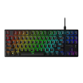 HyperX - Keyboard - Wired / Wireless - English - Ergonomic Design - Aqua blue