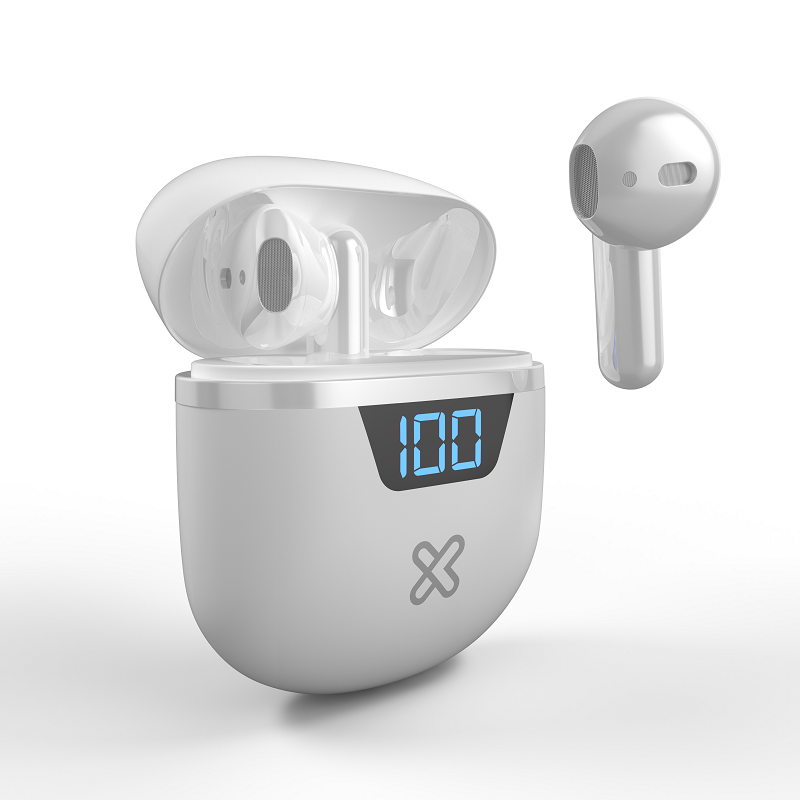 Klip Xtreme - KTE-006WH - True wireless earphones - Para Home audio / Para Portable electronics / Para Tablet / Para Cellular phone - Wireless - Blanco