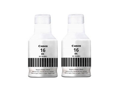 Canon - Ink cartridge - Black - GI-16 BK + GI-16 BK