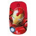 Xtech - XTM-M340IM - Mouse - 2.4 GHz - Wireless - Black / Bright red - Marvel Iron Man