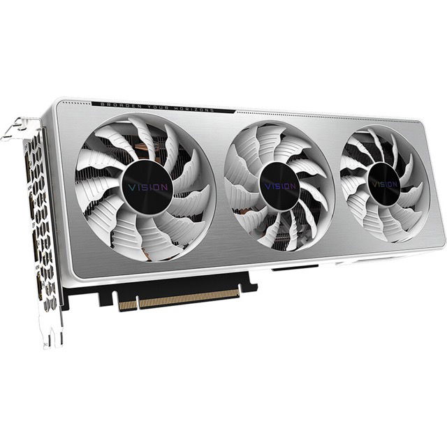 Gigabyte - GeForce RTX 3070 VISION OC 8G - PCI Express 4.0 - NVIDIA - NVIDIA GeForce RTX 3070 - 8 GB - GDDR6 SDRAM - HDMI / DisplayPort