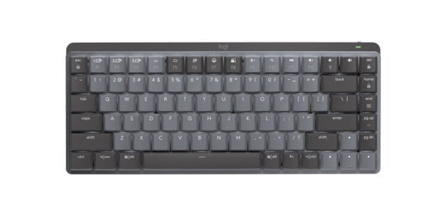 Logitech Master Series MX Mechanical - Teclado - retroiluminación - inalámbrico - Bluetooth LE - QWERTY - español - interruptor: táctil silencioso - grafito