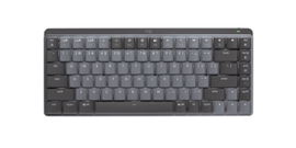 Logitech Master Series MX Mechanical - Teclado - retroiluminación - inalámbrico - Bluetooth LE - QWERTY - español - interruptor: táctil silencioso - grafito