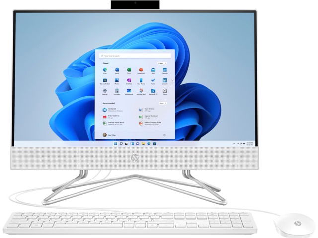 HP 22-dd2000la - All-in-one - Intel Celeron J4025 - 4 GB - 256 GB HDD - 21.5