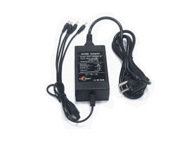 Folksafe - Power adapter kit - 4-channel 12VDC 5A Folksafe - Power adapter kit - 4-channel 12VDC 5A