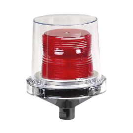 Luz LED electraray, para ubicaciónes peligrosas, UL y cUL , 120-240 Vca, rojo, parpadeo predeterminado