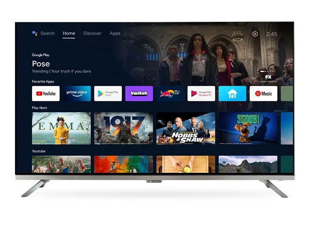 Motorola - LED-backlit LCD display unit - Smart TV - 55 Motorola - LED-backlit LCD display unit - Smart TV - 55
