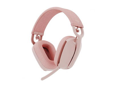 Logitech Zone Vibe 100 - Auricular - tamaño completo - Bluetooth - inalámbrico - rosa Logitech Zone Vibe 100 - Auricular - tamaño completo - Bluetooth - inalámbrico - rosa