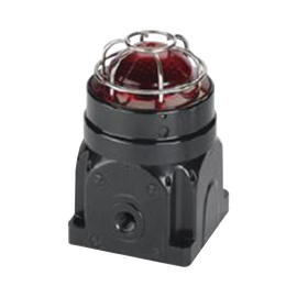 Luz LED de la serie global, para ubicaciónes peligrosas, UL y cUL CID2, 120-240 Vca, montaje en superficie Ex d, rojo