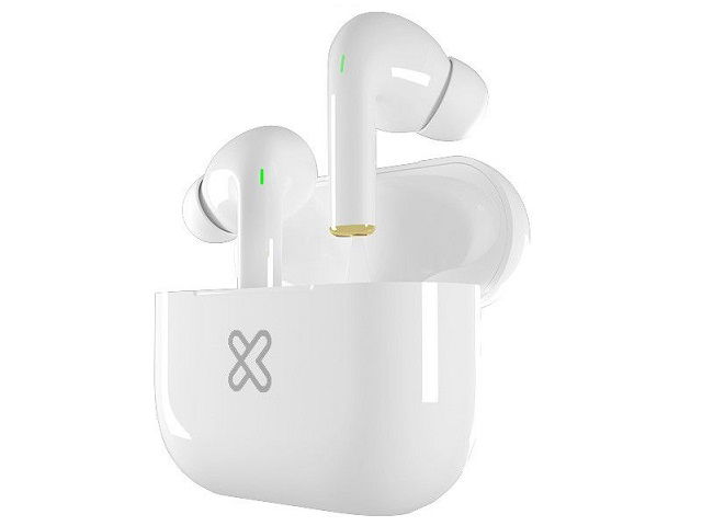 Klip Xtreme - KTE-050WH - True wireless earphones - Para Home audio / Para Portable electronics / Para Tablet / Para Cellular phone - Wireless - Touch - 37Hrs White Klip Xtreme - KTE-050WH - True wireless earphones - Para Home audio / Para Portable electronics / Para Tablet / Para Cellular phone - Wireless - Touch - 37Hrs White