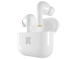 Klip Xtreme - KTE-050WH - True wireless earphones - Para Home audio / Para Portable electronics / Para Tablet / Para Cellular phone - Wireless - Touch - 37Hrs White