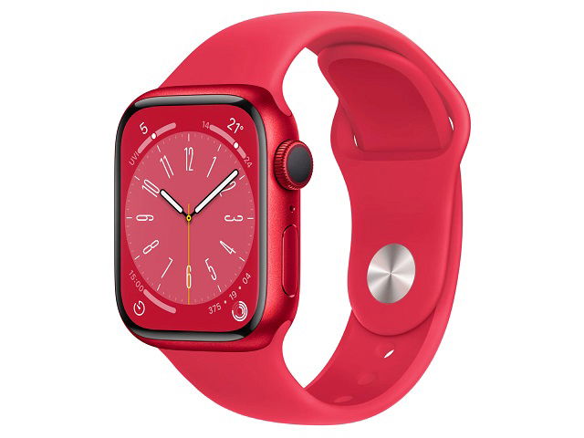 Apple Watch Series 7 GPS - Smart watch - Red Edition - Apple Watch Series 8