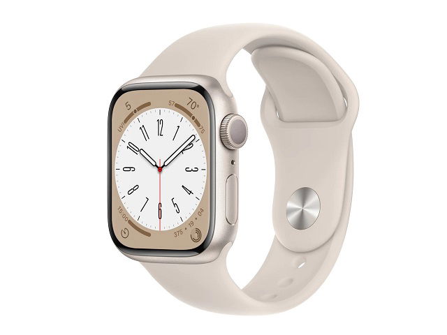 Apple Watch Series 8 GPS - Smart watch - Starlight - Aluminium Case Apple Watch Series 8 GPS - Smart watch - Starlight - Aluminium Case