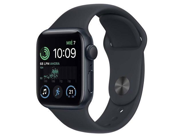 Apple Watch SE Midnight (2nd generation) - Smart watch - 44mm