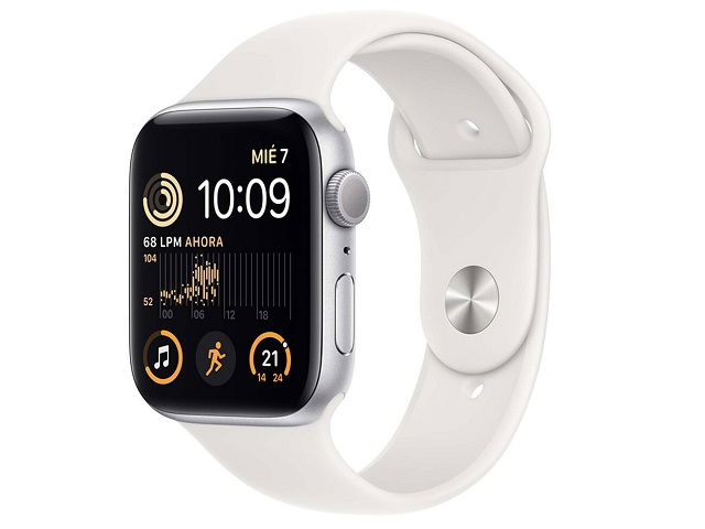 Apple Watch SE Silver  (2nd generation) - Smart watch - Silver - 44mm