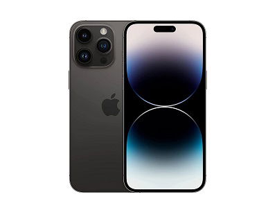 Apple iPhone 14 Pro Max - Smartphone - iOS - Space black - Touch - 128GB - 6.7in - MQ9P3BE
