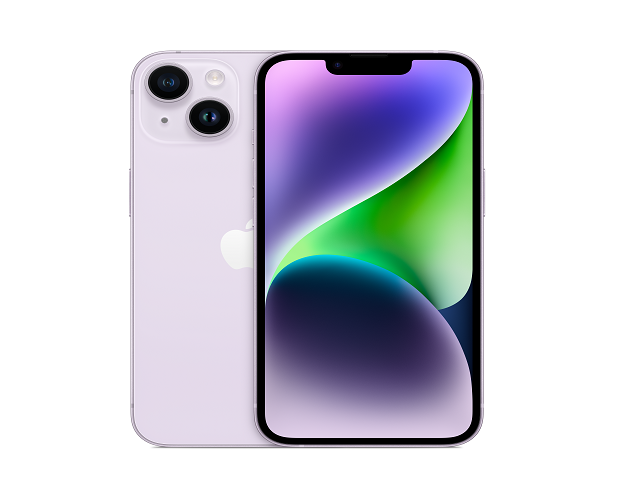 Apple iPhone 14 - Smartphone - 5G - iOS - Purple - 128GB - 6.1in - Touch Apple iPhone 14 - Smartphone - 5G - iOS - Purple - 128GB - 6.1in - Touch