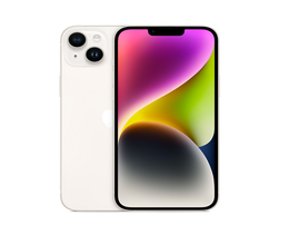 Apple iPhone 14 Plus - Smartphone - iOS - Starlight - Touch - MQ553BE/A