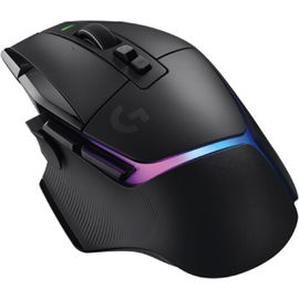 Logitech G502 X PLUS LIGHTSPEED Wireless RGB Gaming Mouse - Optical mouse with LIGHTFORCE hybrid switches, LIGHTSYNC RGB, HERO 25K gaming sensor, compatible with PC - macOS/Windows - Black - Ratón - óptico - inalámbrico - 2.4 GHz - receptor USB de Lo