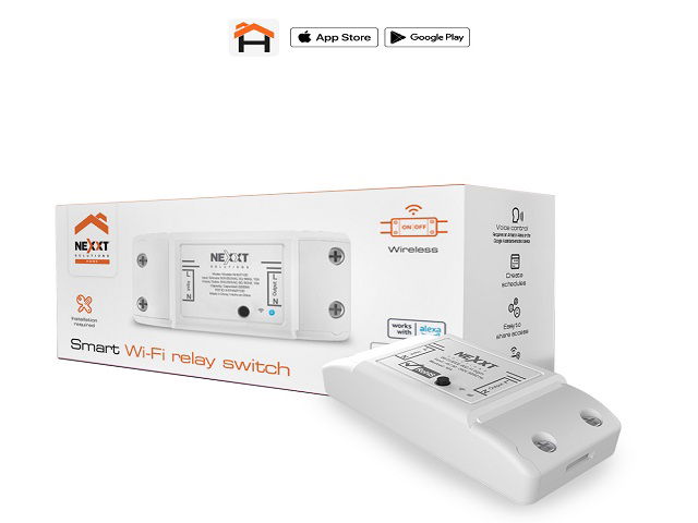 Nexxt Solutions Connectivity - Wifi relay switch Nexxt Solutions Connectivity - Wifi relay switch