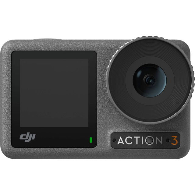 DJI Osmo Action 3 - Cámara de acción - 4 K / 120 fps - Wi-Fi, Bluetooth - submarino hasta 16 metros DJI Osmo Action 3 - Cámara de acción - 4 K / 120 fps - Wi-Fi, Bluetooth - submarino hasta 16 metros
