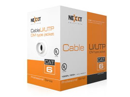 Nexxt Professional Cat6 UTP Cable 4P 24AWG CM 305m BL Nexxt Professional Cat6 UTP Cable 4P 24AWG CM 305m BL