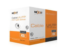 Nexxt Professional Cat6 UTP Cable 4P 24AWG CM 305m GR Nexxt Professional Cat6 UTP Cable 4P 24AWG CM 305m GR