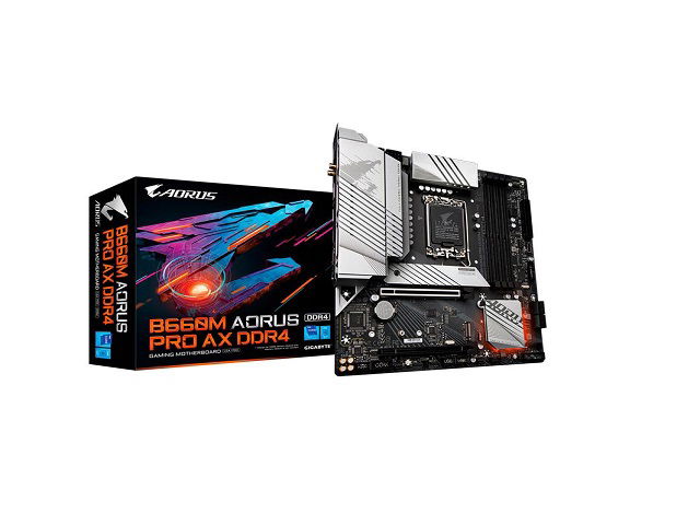 Gigabyte - Motherboard - Micro ATX - LGA1700 Socket - Intel B660 - para Celeron / para Core i5 / para Core i3 / para Core i7 / para Pentium - Intel HD Graphics - None Gigabyte - Motherboard - Micro ATX - LGA1700 Socket - Intel B660 - para Celeron / para Core i5 / para Core i3 / para Core i7 / para Pentium - Intel HD Graphics - None