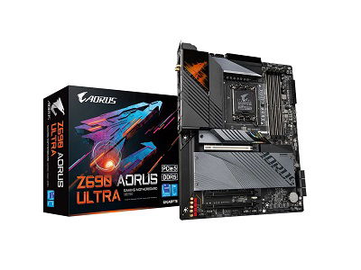 AORUS - Motherboard - ATX - LGA1700 Socket - Intel Z690 - para Celeron / para Core i3 / para Core i5 / para Core i7 / para Pentium - Intel HD Graphics - None