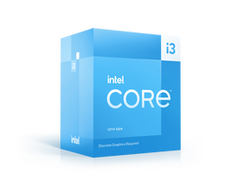 Intel Core i3 13100F - 3.4 GHz - 4 núcleos - 8 hilos - 12 MB caché - FCLGA1700 Socket - Caja