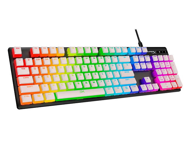 HyperX - Keyboard - Full Key Set White