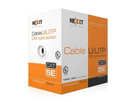 Nexxt Professional Cat5e UTP Cable 4P 24AWG CM 305m BL Nexxt Professional Cat5e UTP Cable 4P 24AWG CM 305m BL