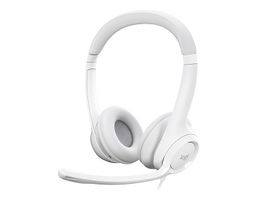 Audífonos USB Logitech H390 Para Computadora – Color Blanco 