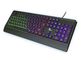 Xtech - Keyboard and mouse set - Wired - Spanish - USB - Black - Backlight: Multi-color LEDs - Gaming XTK-531S Xtech - Keyboard and mouse set - Wired - Spanish - USB - Black - Backlight: Multi-color LEDs - Gaming XTK-531S