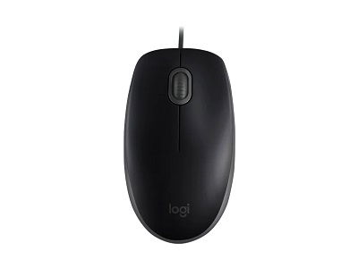 Logitech - Mouse - Wired - Black - M110 Silent Logitech - Mouse - Wired - Black - M110 Silent