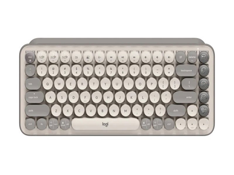 Logitech - Keyboard - Wireless - Spanish - Pop Keys With Emoji Ke
